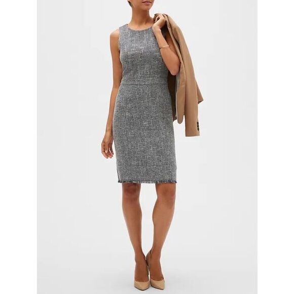 Banana Republic Dresses & Skirts - ✨Banana Republic Stretch Boucle Sheath Sz 12 Dress✨